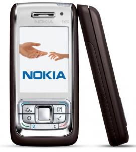 Nokia E65 Mocca Silver